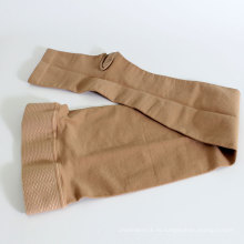 Color de piel muslo medias altas calcetines elásticos de silicona cuidado de los pies para mujeres